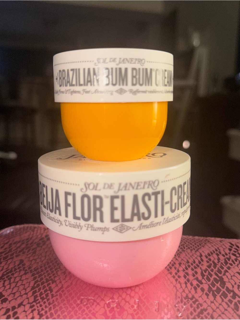 Sol de Janeiro Brazilian Bum Bum Cream and Belja flora Elasti-Cream